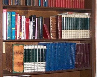 Sample of books including some old sets