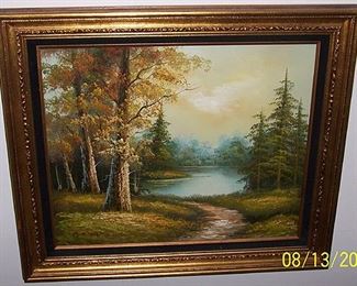 Sample of oil paintings