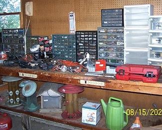 Parts cabinets, bird feeders