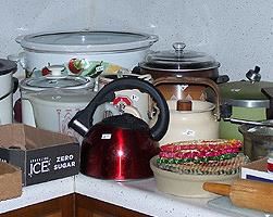 Sample of kitchenware