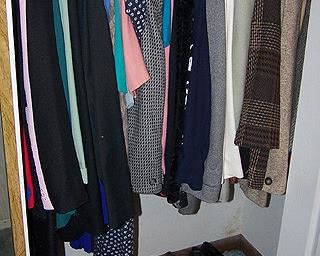 Sample of ladies' clothes