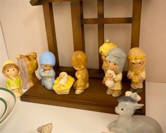 Precious Moments Nativity set