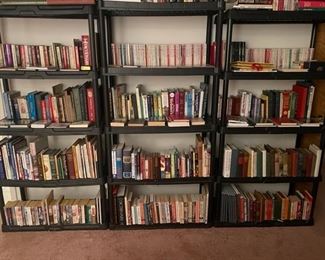Large collection of books