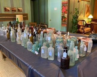Old bottle collection