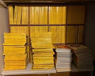 National Geographic collection starting from 1952 to present