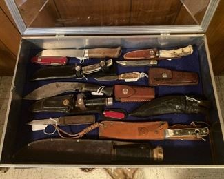 Knives of all brands and types
