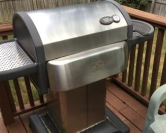 Back deck grill