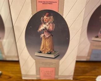 Japan - Melody in Motion - hand painted porcelain with bisque finish