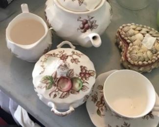Harvest Time tea set by Johnson Brothers