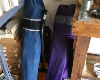 Garage - chairs in carriers