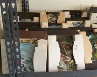 Plates of all kinds with original boxes