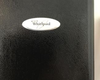 Whirlpool side by side refrigerator freezer- Garage