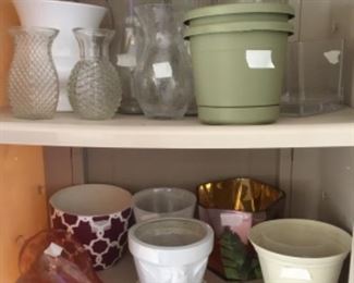 Contents of plastic storage container in garage