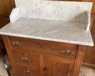 Antique wash stand