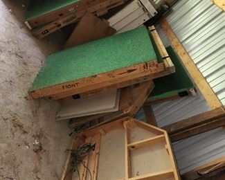 train platform, wired