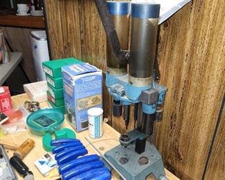 RCBS ammo reloading presses and dies