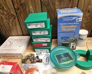 RCBS ammo reloading presses and dies