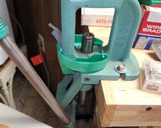 RCBS ammo reloading presses and dies