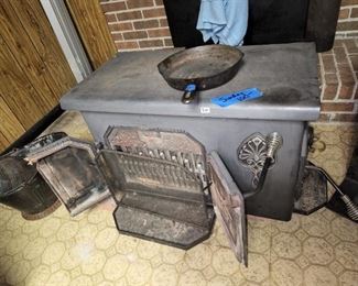 heavy wood stove, buyer moves, must be out of house Saturday afternoon