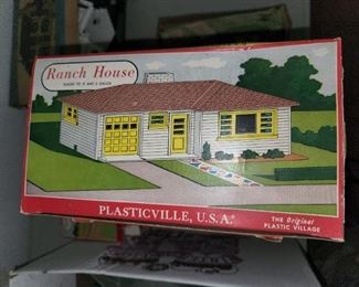 Plasticville houses