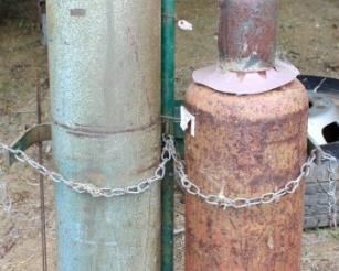 6 - 2 Air Tanks w/ Handtruck/dolly 52 x 20 x 15