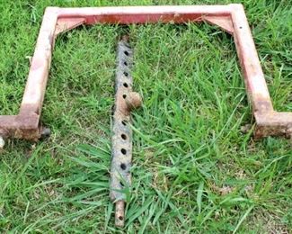 13 - 2pc Metal Tractor hookups