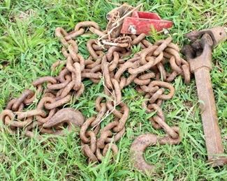 16 - Logging Chain & Tractor hookup