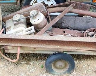 34 - Lot of assorted scrap metal & more