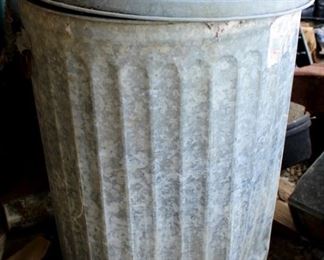 52 - Metal Trash Can 24 x 18