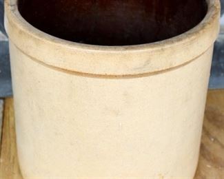 59 - Stoneware Crock 9 x 10 x 10