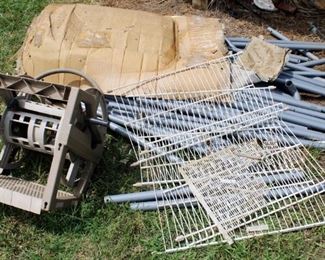 60 - Lot of assorted items scrap metal and more
