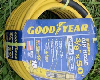 108 - Goodyear 3/8" x 50ft air hose- new