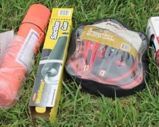 138 - Lot of assorted items welder's helmet & more