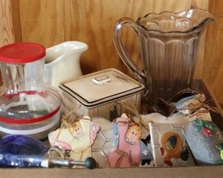 166 - Tray Lot Assorted Items