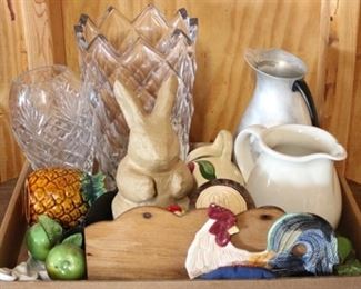 168 - Tray Lot Assorted Items