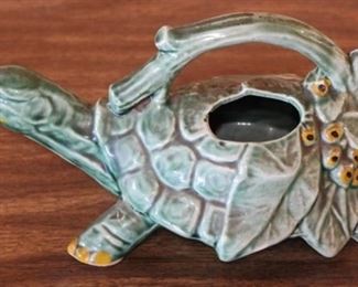 178 - McCoy Turtle Pitcher 10" x 6"
