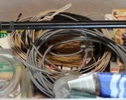 177 - Plastic Tote full of Assorted Items