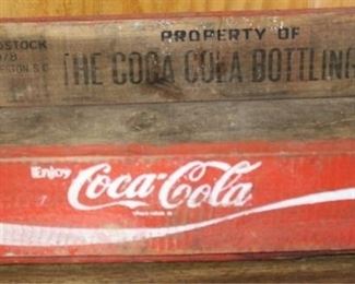 193 - Wood Coca Cola Crate 12" x 18" x 5"