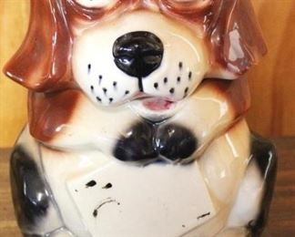 246 - McCoy Dog Cookie Jar 10" x 7"