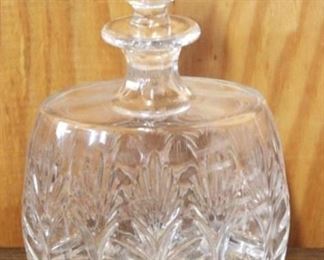 254 - Crystal Decanter 10 1/2" x 7"