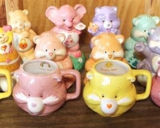 262 - 12 pc. lot assorted Care Bears Items