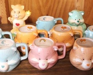 263 - 10 pc. lot of assorted Care Bear Items