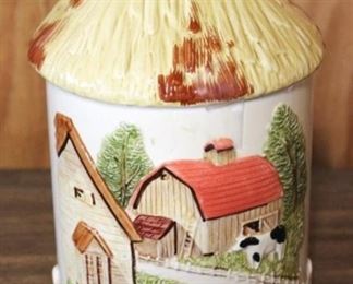 269 - Vintage Cookie Jar 10" Tall