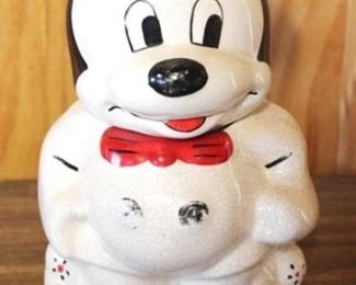280 - Mickey/Minnie Cookie Jar 13" Tall