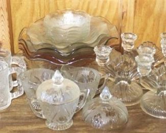 284 - Lot of Assorted Glass Items