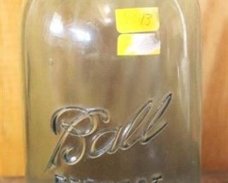 293 - #13 Ball Mason Jar 9" Tall