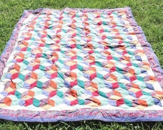 296 - Quilt 78" x 60"