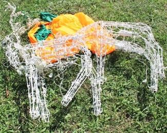 297 - 3 pc. lot Holiday Yard Decorations