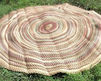 301 - Large Hook Rug 90" Round