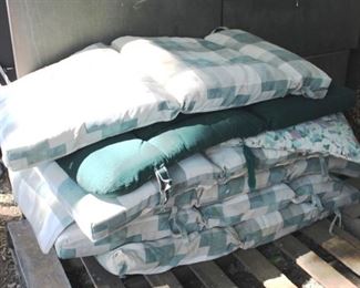 303 - Lot of Assorted Outdoor Cushions
